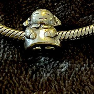 Pandora silver girl charm